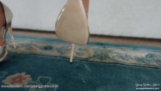 Young Goddess Kim - Kneel and beg, slave.-8