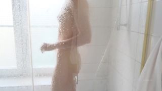 SheS Sucking A Huge Cock In The Bathroom. Cumshot In Nose By Mistake 4K 1080p-1