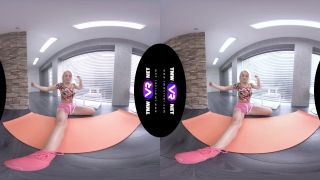 Tmw VRnet - Hot Blonde Masturbates During Yoga: Lovita Fate - Fitnes-1