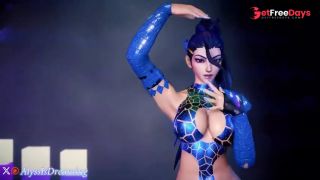 VAM - Legue of Legends Kai Sa Sexy Dance by AlyssaIsDreaming - Sticky Sticky by Hello Venus --1