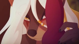 HotPull - Hardcore furry fuck wolf girl sucks alpha's cock and rides like crazy-2