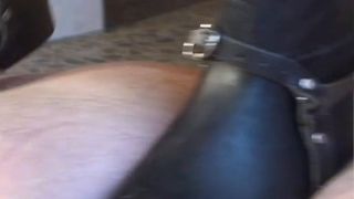 Leather Rider &amp; Her personal carpet.-9