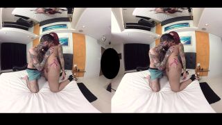 TransexVR: Deborah Mastronelly, Luma Nova - Redhead Tattoed Shemale  - virtual reality - hardcore porn hardcore foreplay-9