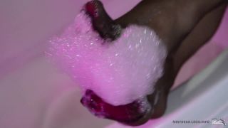 free video 36 lucy li hardcore hd 1080p 7547 Foot Fetish Colored Wet Nylon Soles and Toes, worship on fetish porn-4