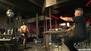 Masked slave gets ass spanked whipping sex toy porn by mm...-2