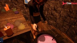 witch girl prepares a potion of arousal-3