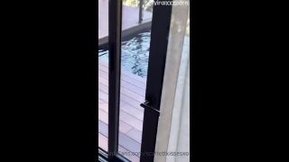 Unknown, Scarlett Kissesxo ScarlettKissesXO Busty Blonde Gets Doggy Style Poolside in her OnlyFans Video  scarlett kisses-1