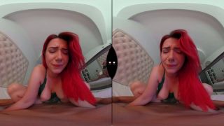 VR Porn: Redhead Arielle Vellvi's 8K Sleepover Night Sex-8