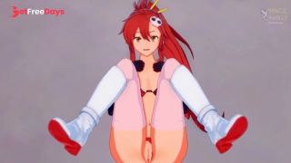 [GetFreeDays.com] Skinny Babe Yoko Littner gets horny and needs hard sex - Gurren Lagann Sex Video June 2023-5