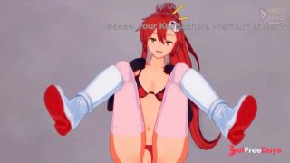 [GetFreeDays.com] Skinny Babe Yoko Littner gets horny and needs hard sex - Gurren Lagann Sex Video June 2023-6