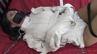 adult clip 28 femdom foot worship Serena Blair-Straitjacket Struggle, straight on fetish porn-6