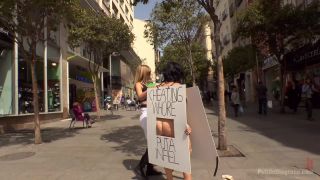 [Mona Wales ] Cheating Wife's Big Hot Ass Shamed Fully Naked In Public Display - June 5, 2015-1