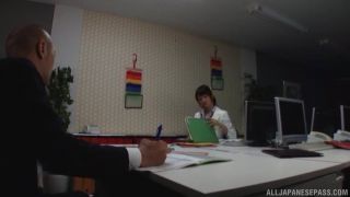 Awesome Nanami Kawakami Asian office lady entices a cumshot Video Online foot Nanami Kawakami-0