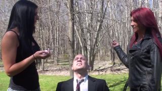 online xxx video 27 Brat Princess 2 - Christina and Mia - Use a teacher as an Ashtray (720 HD) | human ashtray | femdom porn fetish queen-6