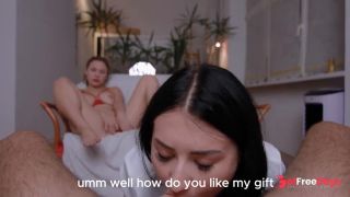 [GetFreeDays.com] The Beauty brought her 18 year old Girlfriend to give her Ex-Boyfriend a threesome - Rough Threesome Porn Video November 2022-9