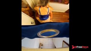 Our Gloryhole Adventures - BJ, Doggy, Cowgirl, and Cum on Boobs-4