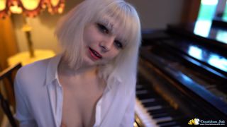 cheerleader femdom DownBlouse Jerk – dolliiy rock hard pianist, femdom on femdom porn-1