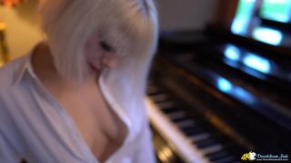 cheerleader femdom DownBlouse Jerk – dolliiy rock hard pianist, femdom on femdom porn-2