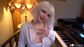 cheerleader femdom DownBlouse Jerk – dolliiy rock hard pianist, femdom on femdom porn-7