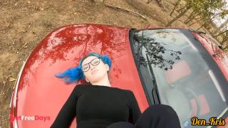 [GetFreeDays.com] sexy cute schoolgirl with blue hair likes to have anal sex in a car after school Porn Clip May 2023-6