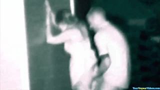 Couple busted fucking standing up-2