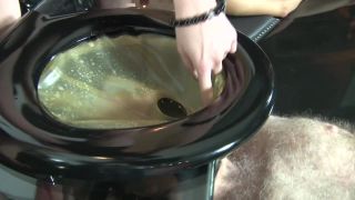 German Mistress - One Toilet Slave One Ashtray Slave - (Femdom porn)-8