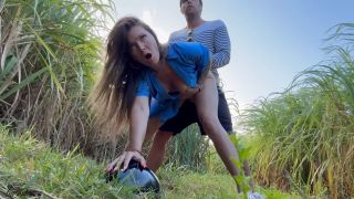 French Woman Makes Stop For Fucks - Public-7