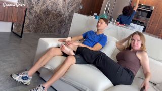 [K2S.CLUB] Goddess Grazi - The maids step-son couldn't resist my feet - FullHD 1080P-9