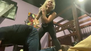 Sorceress Bebe - b findom () Bfindom - kicking my slave in the balls and giving him a few spankings video 10-03-2020-7