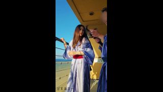 FC2-PPV-4766903 20歳年下の彼女に浴衣を着せてオーシャンビューのベランダに誘ってみた-7