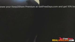 [GetFreeDays.com] Cute African Couple SO SHY For First Time In Real Porn Video Adult Stream February 2023-6