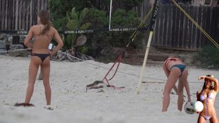 Voyeur beach bikini — TEEN BIKINI VOLLEYBALL DUO - voyeur - voyeur -8