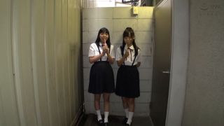 FHD TUE-152 野外でチ●ポを二人で舐め合うロ●娘たち-8