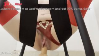 [GetFreeDays.com] Trying a new cumming dildo on a fucking chair alone at home get my hairy pussy creamy until orgasm Sex Stream May 2023-6