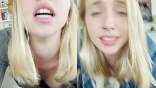 Blonde porn itsmecat Itsmecat Split Screen Sex With Amazing Facial Video-4