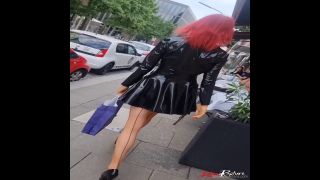 Daily Latex - Rubber Slut On Shopping Tour In Hamburg..-3