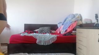 Big Ass Porn Amateur wife has fun trying on clothes that she cuts herself. Amateur wife dances naked around the house.-1