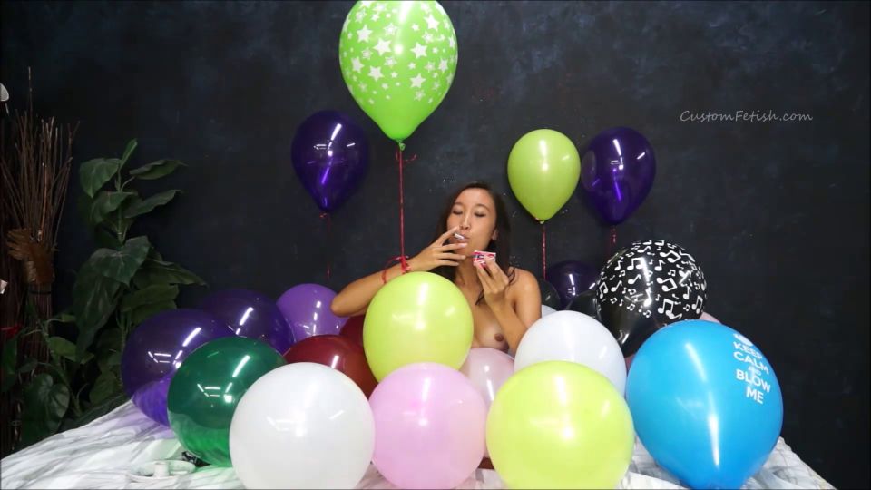 Custom Fetish - Josey s Cigarette Balloon Popping - Fetish