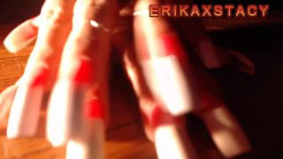 online xxx clip 41 ERIKAXSTACY SEDUCTRESS NAILS - nails - fingering porn skinny femdom-5