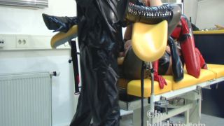 Enema rubber fucking.-8