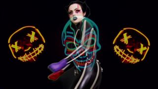 xxx clip 25 Empress Poison – Psychedelic Gooner Hell, shiny fetish on pov -2