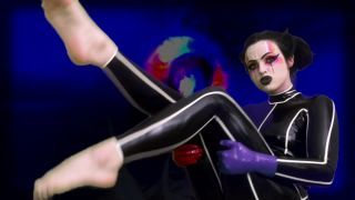 xxx clip 25 Empress Poison – Psychedelic Gooner Hell, shiny fetish on pov -6