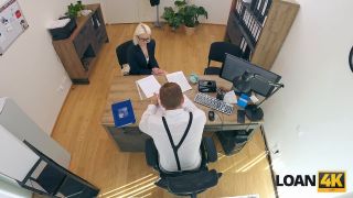 Stanley Johnson - LOAN4K. Blonde whore is having a rough anal fuck for a loan-0
