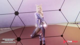 MMD CHUNG HA - Im Ready Ahri Sexy Kpop Dance League of Legends Hentai Uncensored 4K 60FPS-1