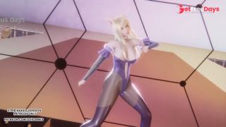 MMD CHUNG HA - Im Ready Ahri Sexy Kpop Dance League of Legends Hentai Uncensored 4K 60FPS-8