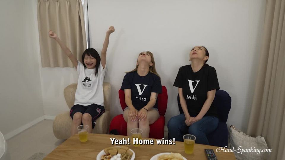 adult video 30 Hand-Spanking – MP4/HD – Seira, Rina, Miki – Soccer Crazy Part Two (Eng Sub) - hd - fetish porn fetish dating