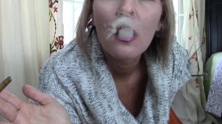 Pt 1 BuddahsPlayground - Cigar Smoking In Sweater-1