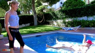 [GetFreeDays.com] Fucking by the pool with skinny blonde french milf in french p fake casting porn-0