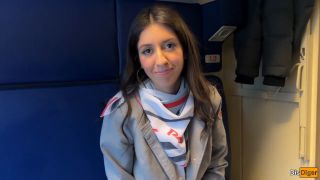 Katty West,DisDiger - Train Conductor Caught Passenger Jerking Off, But Wasn't Confused and Jumped on His Cock-1