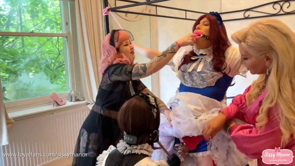 Tied Tickled Torment And Toilet Brush Part 2 Miss Patricia And Ava Von Medisin Sissy Manor (Fetish porn)